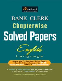 Arihant Bank Clerk Chapterwise Solved English Language
